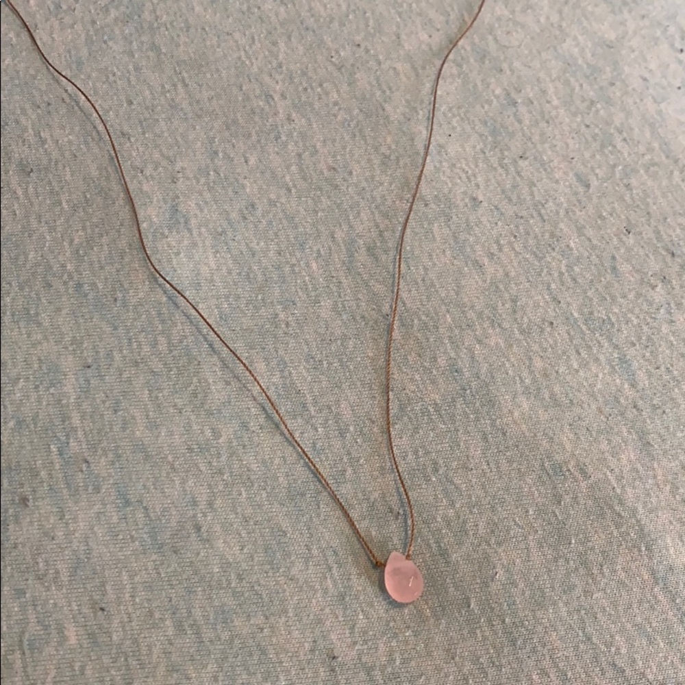 Pink necklace